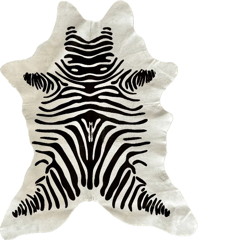 Bezerro serigrafado zebra - 1,00 x 0,70m