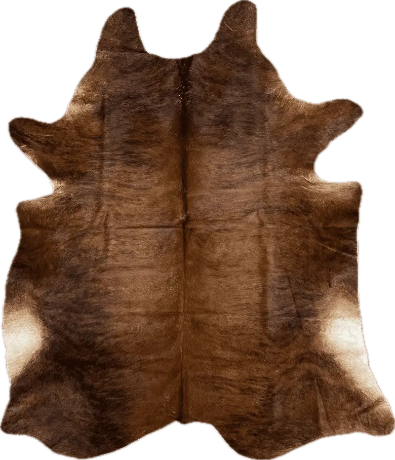 Tapete de couro exótico marrom claro - 2,40 x 1,85m