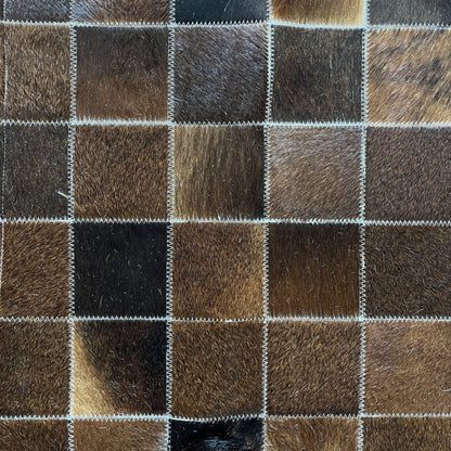 Quadriculado marrom sólido - 2,00 x 1,50m