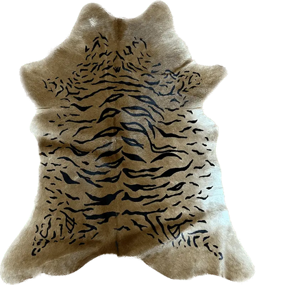 Bezerro Serigrafado tigre - 1,00 x 0,70m