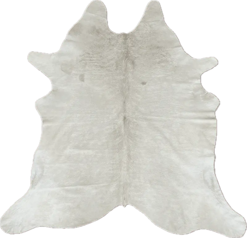 Tapete  de couro off white - 2,15 x 2,00m