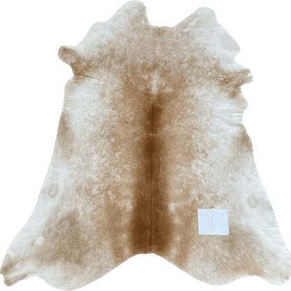 Tapete de couro bege - 2,05 x 1,90m