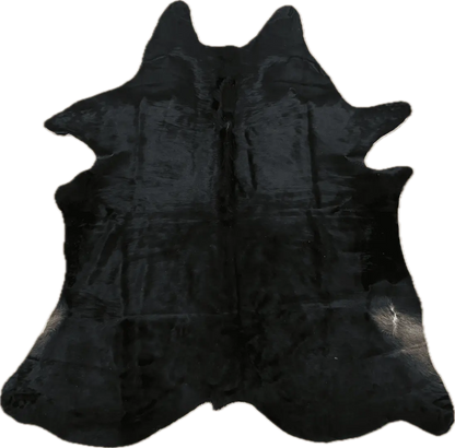 Tapete de couro preto - 2,40 x 1,90