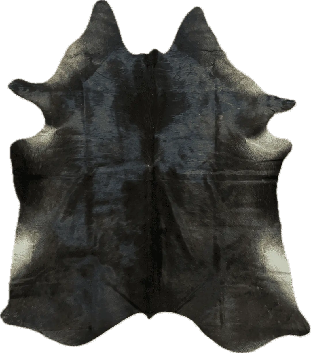 Tapete de couro preto - 2,30 x 1,90m